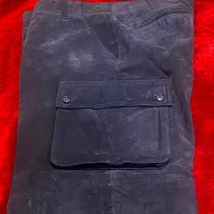 Blue Suede vintage cargo pants by wilson’s